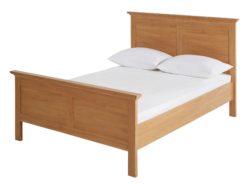 HOME Canterbury Oak Bed Frame - Double
